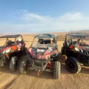 Paseo en buggy y visita al desierto de Agafay