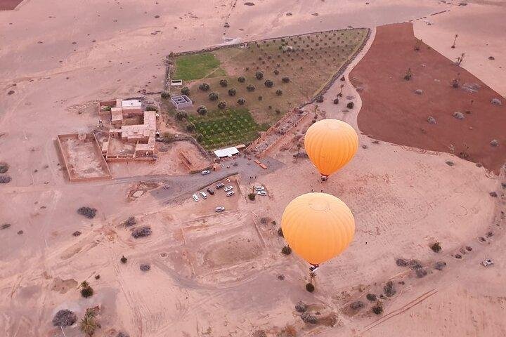 Hot air balloon marrakech